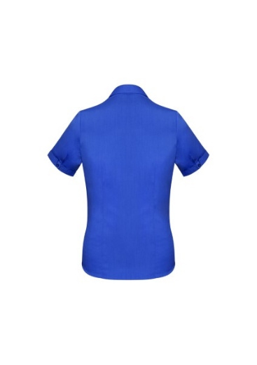 Picture of Biz Collection Ladies Monaco Shirt Short Sleeve Cotton Rich